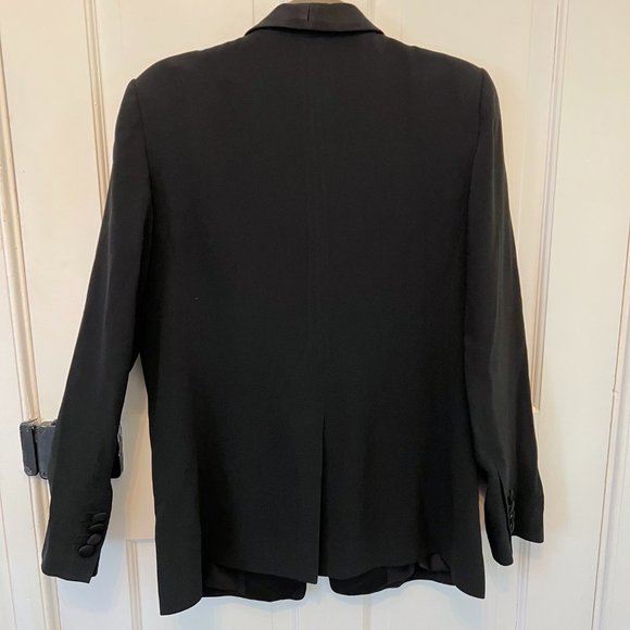 Club Monaco Woman's Tuxedo Black Blazer | Size 12 - Picture 5 of 7